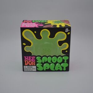 Needoh Sploot Splat Squish Stretch Sensory Fidget Squeeze Toy Green Schylling